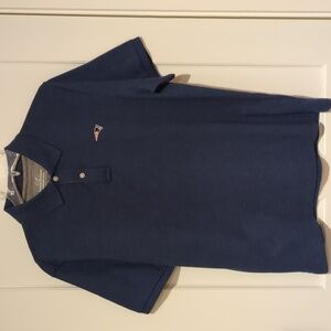 Men's Medium New England Patriots NFL/Vineyard Vines Edgartown Pique Polo Shirt